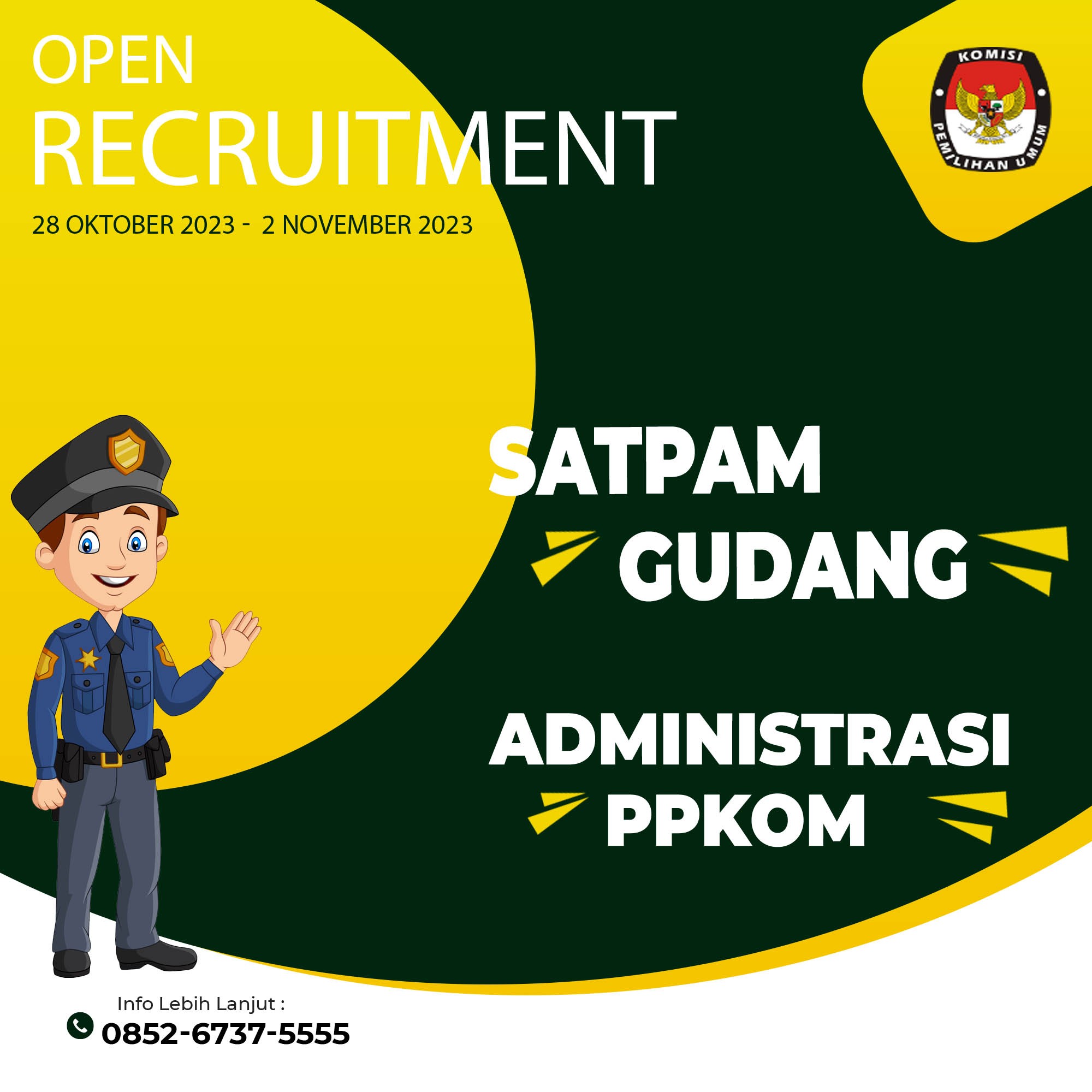 rekrut satpam